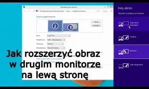 Jak zrobić dwa ekrany na laptopie i monitorze bez problemów?