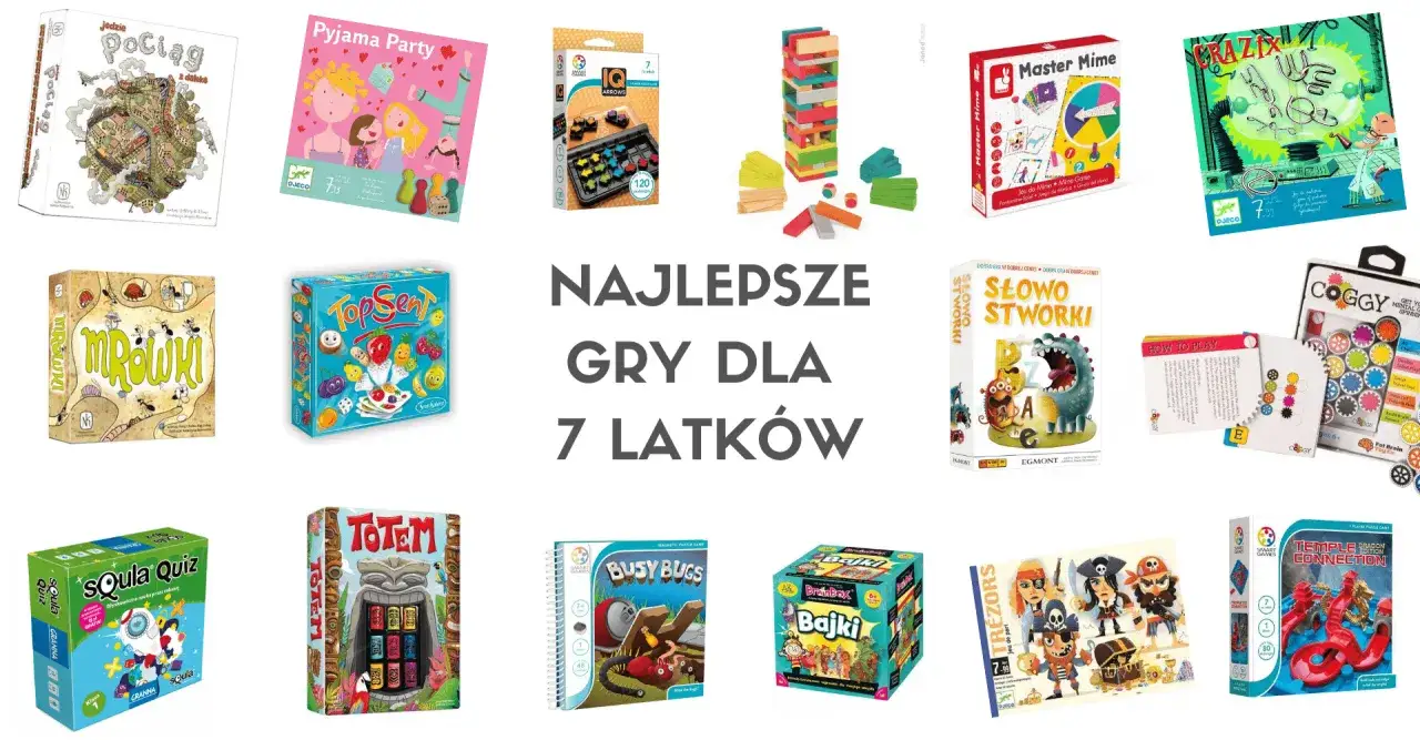 Zdjęcie Najlepsze gry dla dzieci co mają 7 lat – zabawa i rozwój w jednym